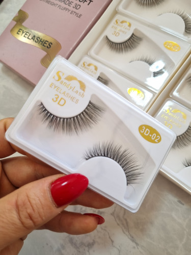 مژه مصنوعی سندی لش کدSandy Lash False Eyelashes Code 02