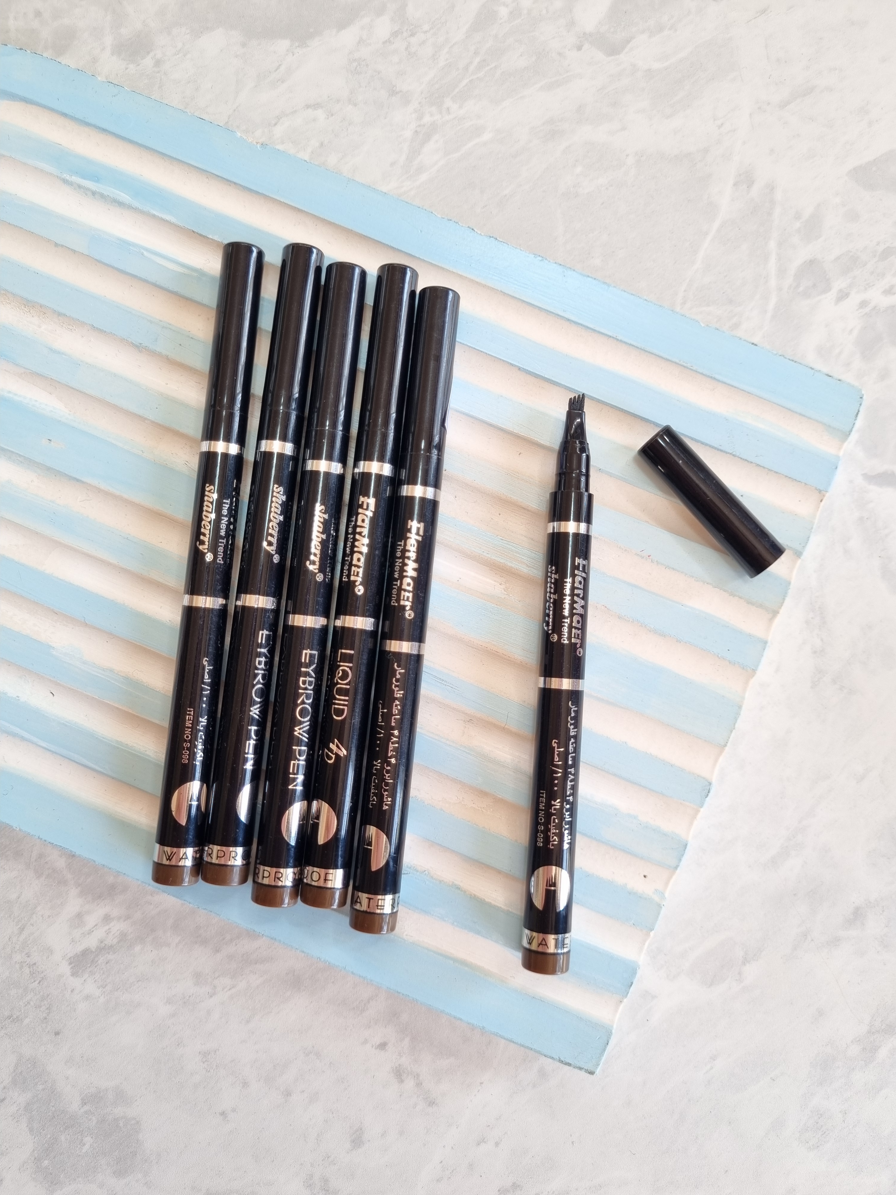 هاشور ابرو فلورمار رنگ قهوه‌ای – ماندگاری بالا و ضد آب