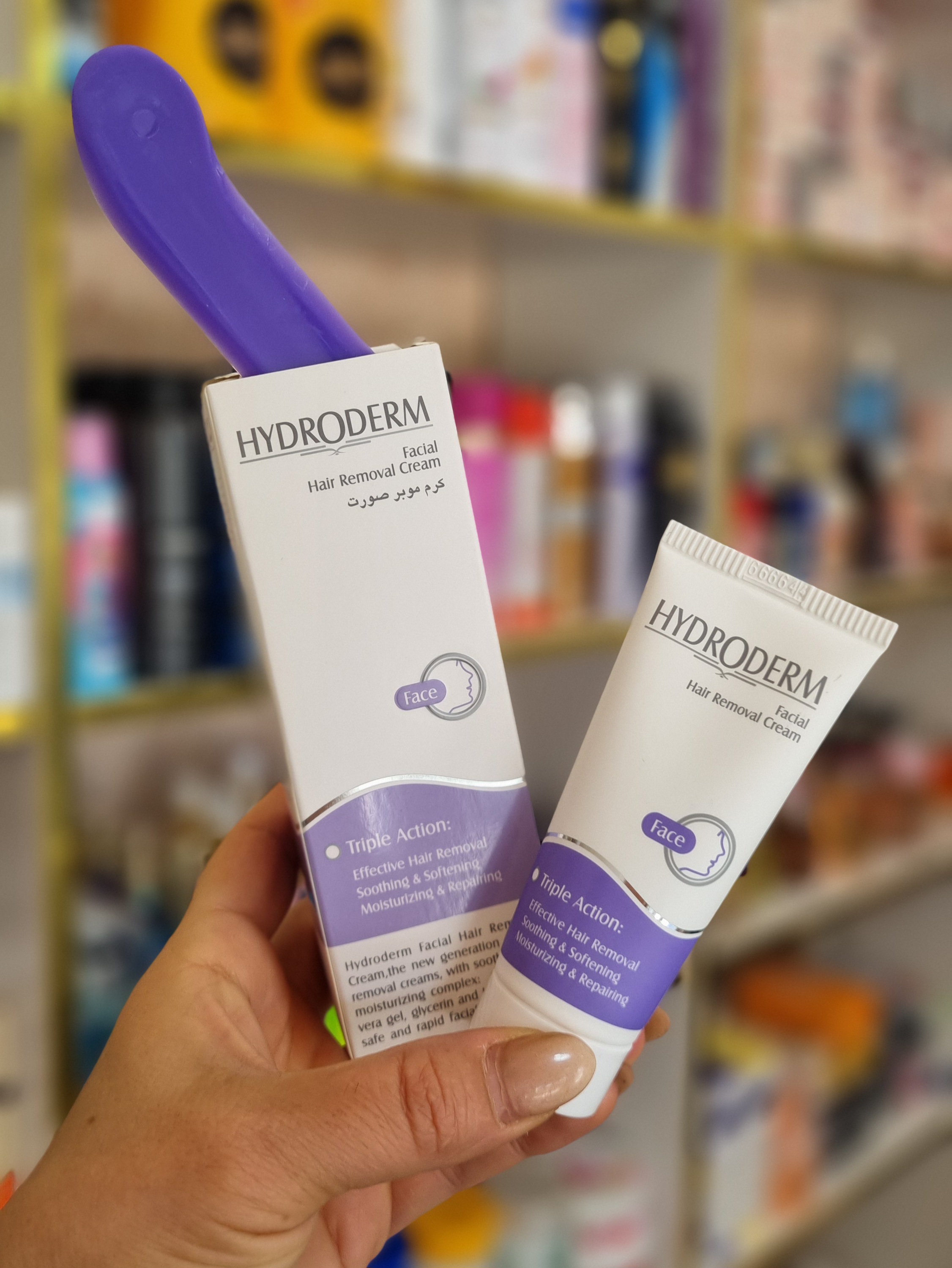 کرم موبر صورت هیدرودرم – رفع موهای زائد پوست حساس