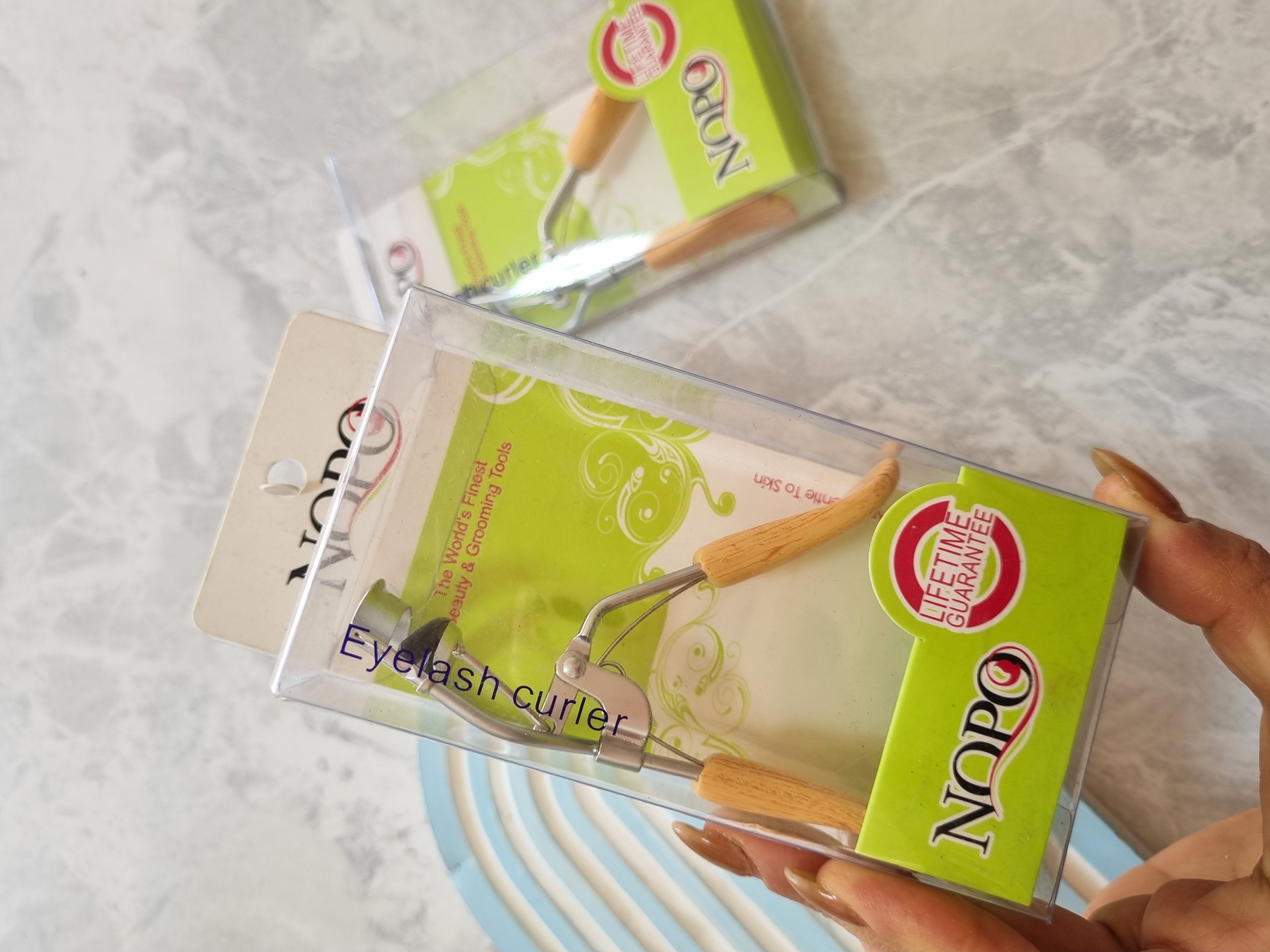 فرمژه نوپو جنس تیتانیوم مدل حرفه‌ای برای حالت‌دهی مژه | Nopo James Titanium Eyelash Curler