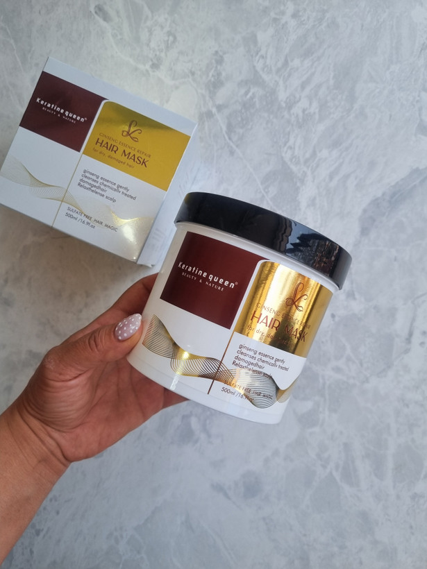 ماسک مو کراتین کویین۵۰۰ میل | Keratin Queen Hair Mask | حاوی کراتین و کلاژن