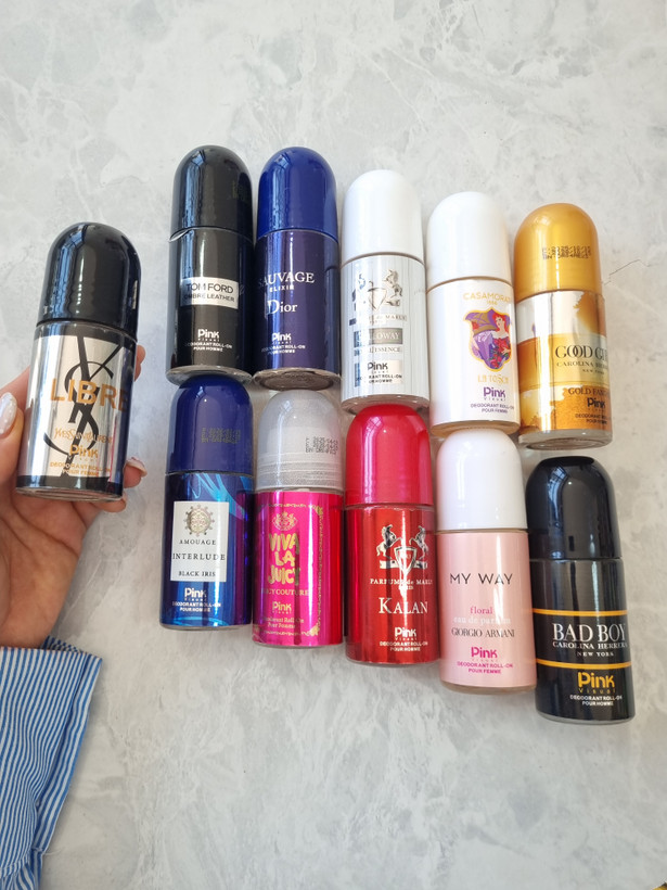 رول مام ضد تعریق پینک ویژال Pink Visual حجم ۶۰ میل